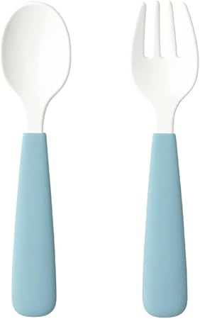 KINTO Nest Spoon and Fork Set White 20580 - Stylish Cutlery Set