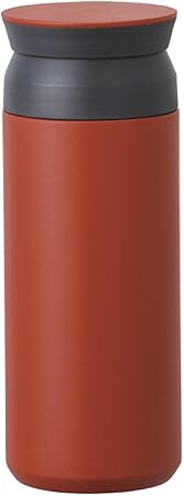 KINTO 500ml Red Travel Tumbler - Vacuum Insulated for Hot & Cold Drinks