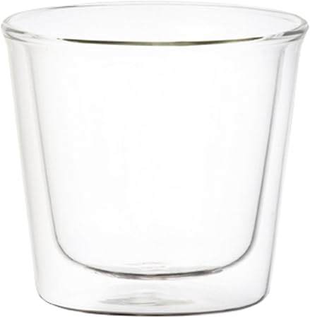 KINTO Cast Double Wall Rock Glass 250ml Heat-Resistant Microwave Safe