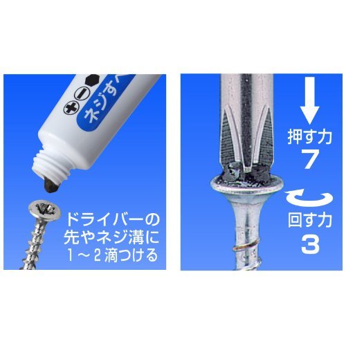 Anex No.40 Anti-Slip Liquid Screw 12Pcs Pack-Kiichin - The #1 Place for Japanese Goods in Your Hand!