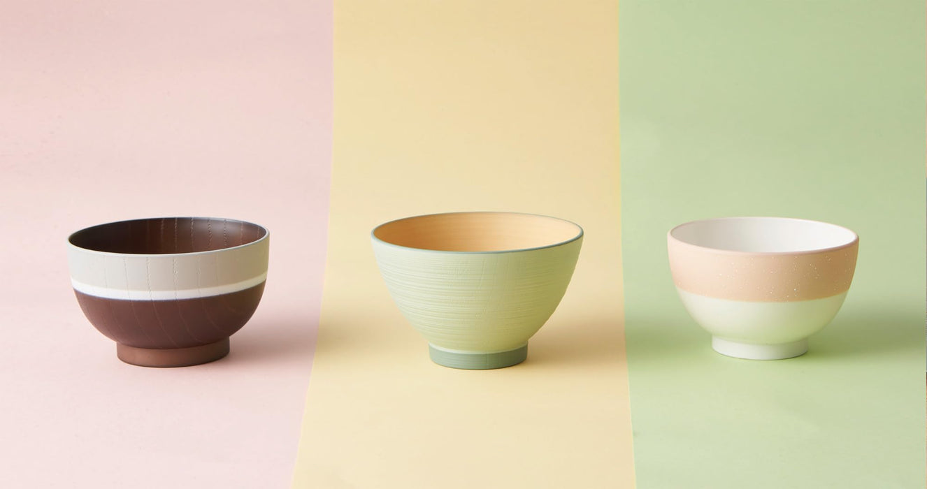 Sujinonakajima The Raw Material Ra-Bow 12cm Break-Resistant Miso Bowl Yellow-Kiichin - The #1 Place for Japanese Goods in Your Hand!