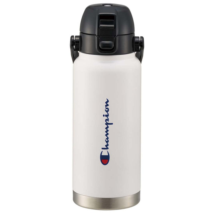 Skater Champion One Push Direct Bottle with Handle 800ml White Std8H