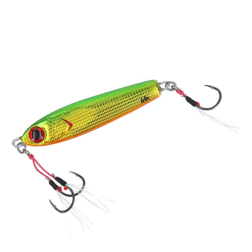 Daiwa Reel Case Kouga 60G Red Sea Bream 3D Green Gold Orange Berry-Kiichin - The #1 Place for Japanese Goods in Your Hand!