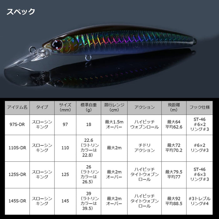 Daiwa Sea Bass Minnow Shoreline Shiner 110S-Dr Adel Never Sleeps-Kiichin - The #1 Place for Japanese Goods in Your Hand!