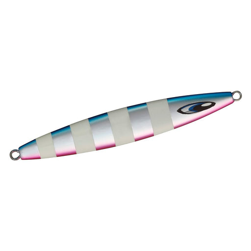 Daiwa Saltiga Jive Chopper 400G ML Blue Pink Zebra Glow Slow Jigging Jig-Kiichin - The #1 Place for Japanese Goods in Your Hand!
