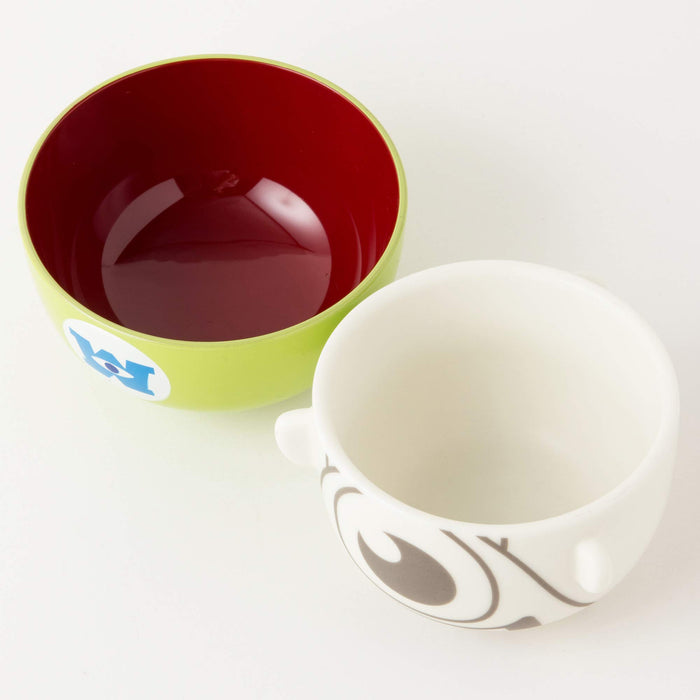Sun Art Mike Monster University Soup and Rice Bowl Set Mini SAN2221-2-Kiichin - The #1 Place for Japanese Goods in Your Hand!
