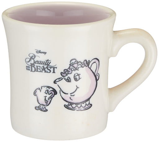 Sun Art Disney Beauty and the Beast Mrs Potts and Chip Mug 270ml SAN2689-3-Kiichin - The #1 Place for Japanese Goods in Your Hand!