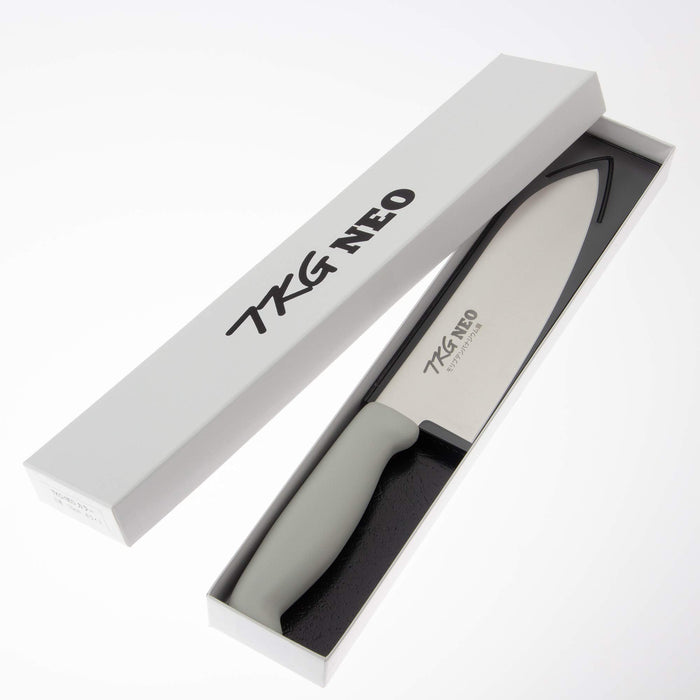 Endo Shoji Tkg-Neo Santoku Knife 17cm White Commercial Use-Kiichin - The #1 Place for Japanese Goods in Your Hand!