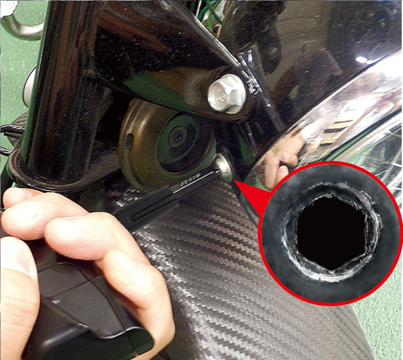 Engineer Bazooka Screw Removal Bit Tool for Flat Head Screws Crushed Hexagonal 4mm - DBZ-54-Kiichin - The #1 Place for Japanese Goods in Your Hand!