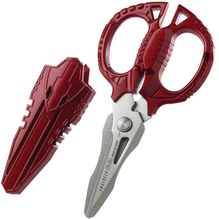 Engineer Gt Giga Red Iron Scissors Ph55Gcr High Durability Cutting Tool-Kiichin - The #1 Place for Japanese Goods in Your Hand!