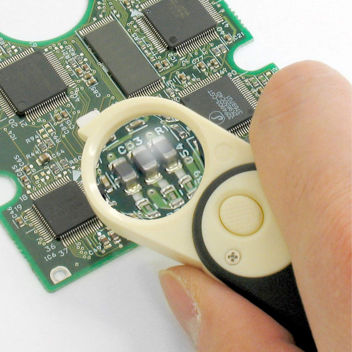 Engineer Bright LED Pocket Magnifier - 4X 6X 10X Magnifying SL-47 Series-Kiichin - The #1 Place for Japanese Goods in Your Hand!