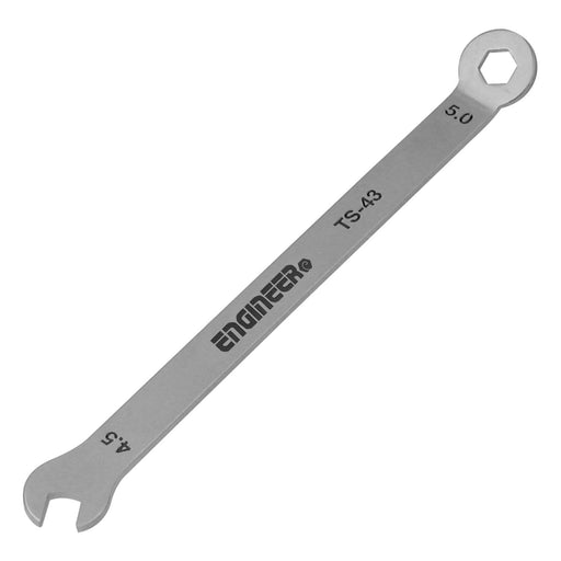 Engineer Brand Mini Spanner 5.0 X 4.5mm TS-43 Compact and Efficient Tool-Kiichin - The #1 Place for Japanese Goods in Your Hand!