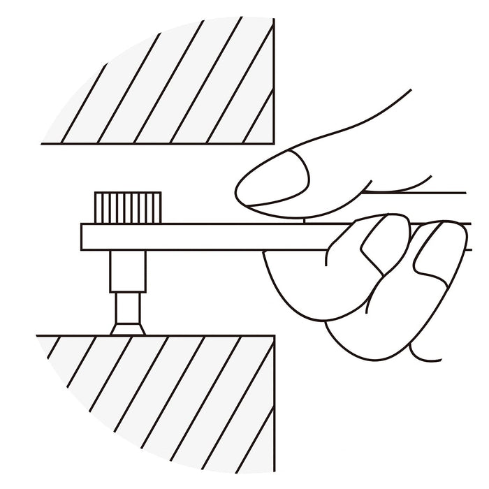 Engineer 10-Bit Black Offset Ratchet Set DR-06 with 40mm Tip Thickness-Kiichin - The #1 Place for Japanese Goods in Your Hand!