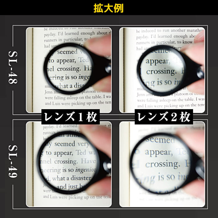 Engineer SL-49 Dual-Power 4X/7X Pocket Magnifier for Precision Work-Kiichin - The #1 Place for Japanese Goods in Your Hand!