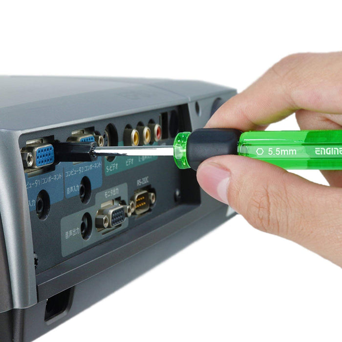 Engineer Precision 3-6mm Nut Driver Set - Green DK-14 Model-Kiichin - The #1 Place for Japanese Goods in Your Hand!