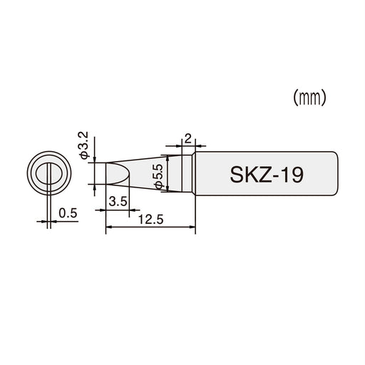Engineer Brand Skz-19 Soldering Iron Tip Premium Quality-Kiichin - The #1 Place for Japanese Goods in Your Hand!