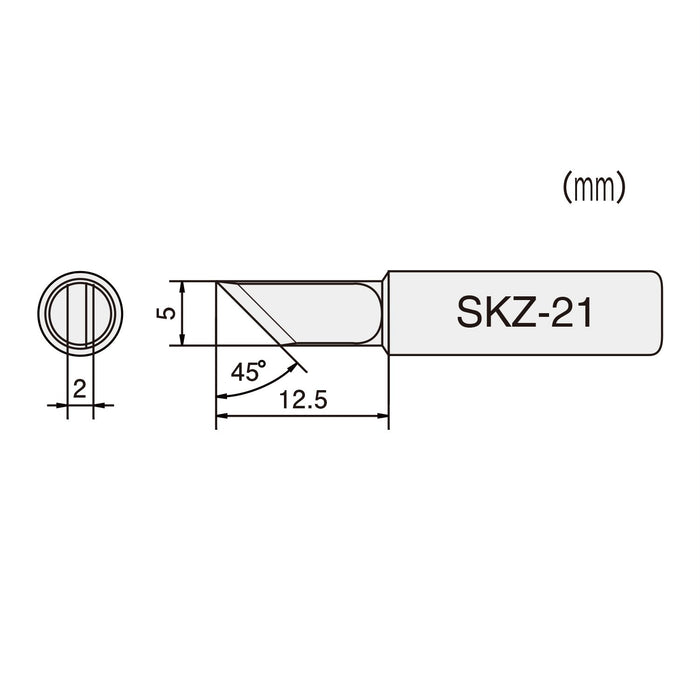 Engineer Skz-21 Soldering Iron Tip High-Quality Durable - Engineer Brand-Kiichin - The #1 Place for Japanese Goods in Your Hand!