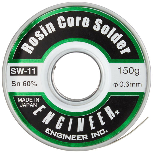 Engineer Brand SW-11 0.6mm Solder Wire 150g High-Quality Product-Kiichin - The #1 Place for Japanese Goods in Your Hand!