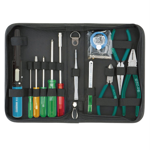 Engineer Brand 16-Piece Tool Kit Set Ksc-04 for Professionals & DIY Enthusiasts-Kiichin - The #1 Place for Japanese Goods in Your Hand!