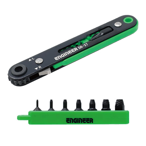 Engineer Ultra-Thin Ratchet & Short DZ-273 Screw Mole - Engineer Brand-Kiichin - The #1 Place for Japanese Goods in Your Hand!