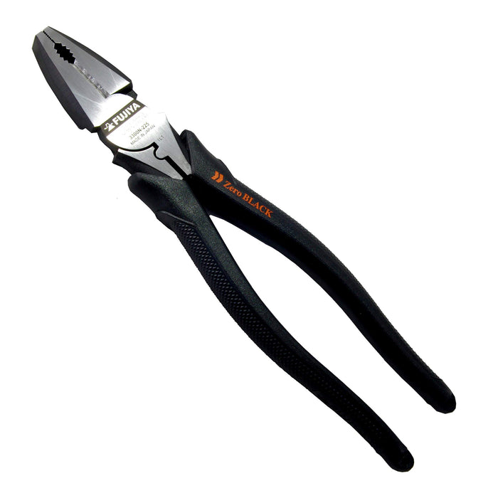 Fujiya Electricians Eccentric Pliers Zero Black 225mm 3300N