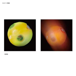 Gamakatsu Sakuragen Sinker Jacket M Clear Glow Gold Flake sz 6-Kiichin - The #1 Place for Japanese Goods in Your Hand!