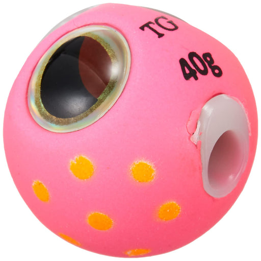 Gamakatsu Sakuragen Tai Rubber Sinker 40G Pink Glow Spot #15-Kiichin - The #1 Place for Japanese Goods in Your Hand!