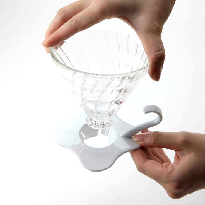 Harry V60 1-2 Cup Glass Dripper Japan Black Coffee Maker-Kiichin - The #1 Place for Japanese Goods in Your Hand!