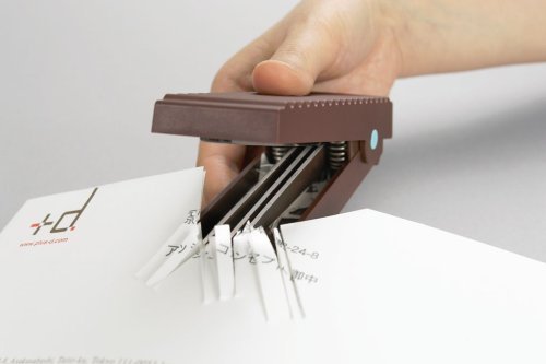 Hasegawa Knives Handy Harac Shredder Gav Blue Compact Size 11.1x4x3.3cm-Kiichin - The #1 Place for Japanese Goods in Your Hand!