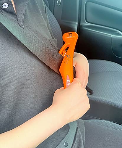 Hasegawa Knives Dt-30 Hammer Rescue Tool - Emergency Escape in Orange-Kiichin - The #1 Place for Japanese Goods in Your Hand!