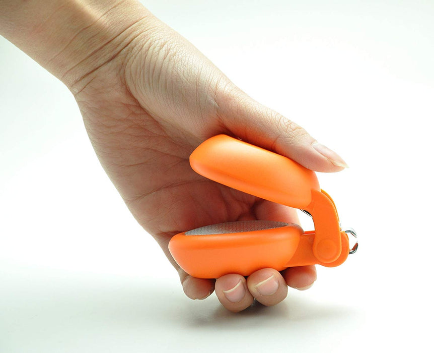 Hasegawa Knives Nail Clipper Nail+ Model in Vibrant Orange-Kiichin - The #1 Place for Japanese Goods in Your Hand!