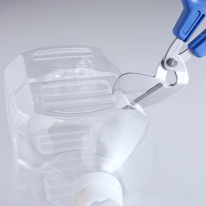 Hasegawa Knives PS-50H Blue Plastic Bottle Scissors 16cm Total Length 3.4cm Blade-Kiichin - The #1 Place for Japanese Goods in Your Hand!