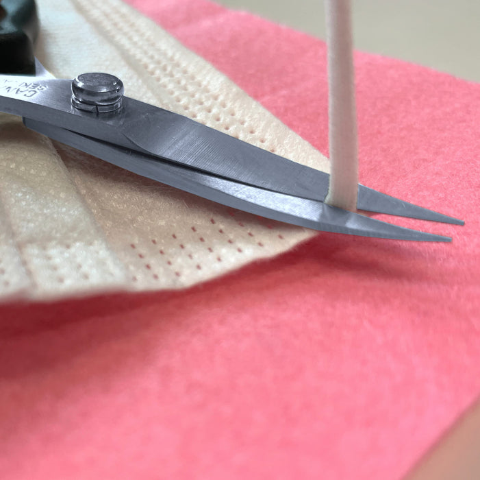 Hasegawa Knives Arm Wrestler AW-165TC Thin Curved Blade Scissors-Kiichin - The #1 Place for Japanese Goods in Your Hand!