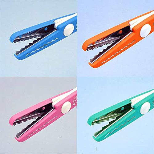 Hasegawa Knives Gizacco II Craft Scissors 14 cm Total Length 4 cm Blade in Blue-Kiichin - The #1 Place for Japanese Goods in Your Hand!