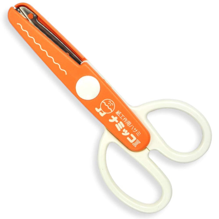 Hasegawa Knives Namikko II Craft Scissors 14cm Total Length 4cm Blade Orange JPS-683-Kiichin - The #1 Place for Japanese Goods in Your Hand!