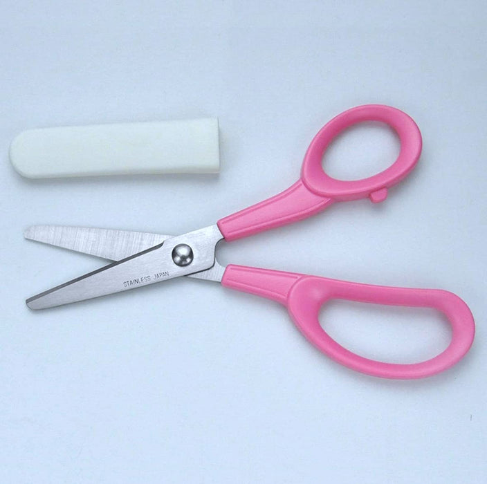 Hasegawa Knives Children's Scissors 15cm Total Length 4.5cm Blade Pink - Mim2 CH-150-P-Kiichin - The #1 Place for Japanese Goods in Your Hand!