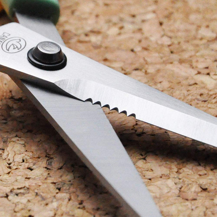 Hasegawa Knives Craft Scissors HT-175 Premium Quality Green-Kiichin - The #1 Place for Japanese Goods in Your Hand!