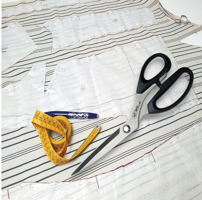 Hasegawa Knives Professional Dressmaking Scissors Soft Canary Black 265mm SC-265-Kiichin - The #1 Place for Japanese Goods in Your Hand!