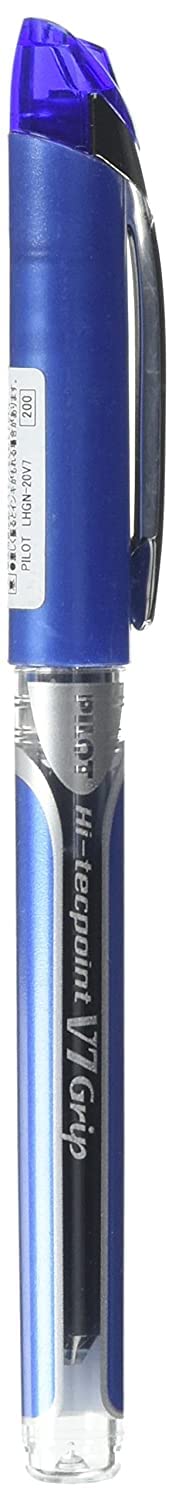 Pilot High Tech Point V7 Grip Blue Pen - LHGN20V7L Model-Kiichin - The #1 Place for Japanese Goods in Your Hand!