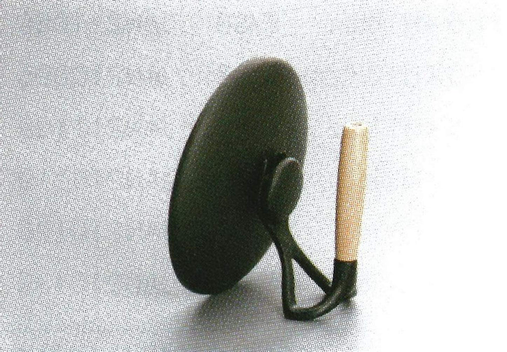 Iwachu Nambu Ironware Black Crocodile Casserole 14 x 7.5cm 12cm High-Kiichin - The #1 Place for Japanese Goods in Your Hand!