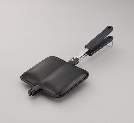 Iwachu Direct Fire Hot Sand Maker Black 37.5x16x4.5 cm 24031-Kiichin - The #1 Place for Japanese Goods in Your Hand!