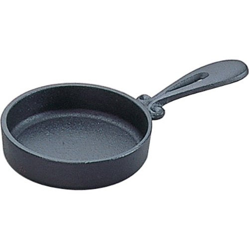 Iwachu Nambu Ironware 9.5Cm Black Fried Egg Pot with Handle-Kiichin - The #1 Place for Japanese Goods in Your Hand!