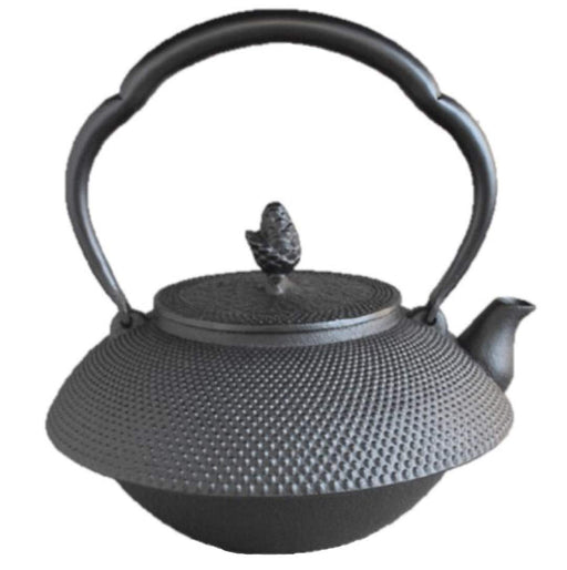 Iwachu Iron Teapot Black Finish 1.2L Durable Japanese Design 11939-Kiichin - The #1 Place for Japanese Goods in Your Hand!
