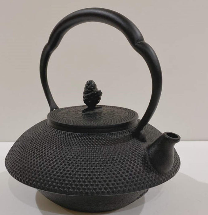 Iwachu Iron Teapot Black Finish 1.2L Durable Japanese Design 11939-Kiichin - The #1 Place for Japanese Goods in Your Hand!