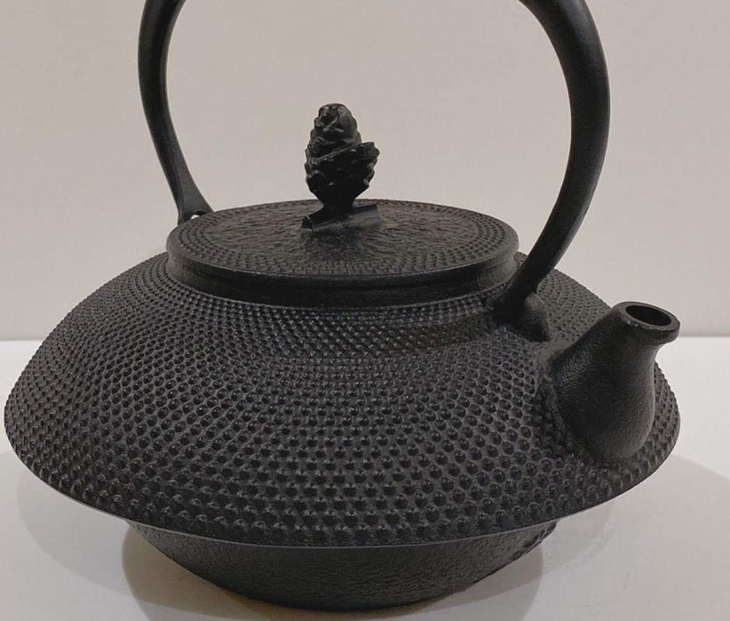Iwachu Iron Teapot Black Finish 1.2L Durable Japanese Design 11939-Kiichin - The #1 Place for Japanese Goods in Your Hand!