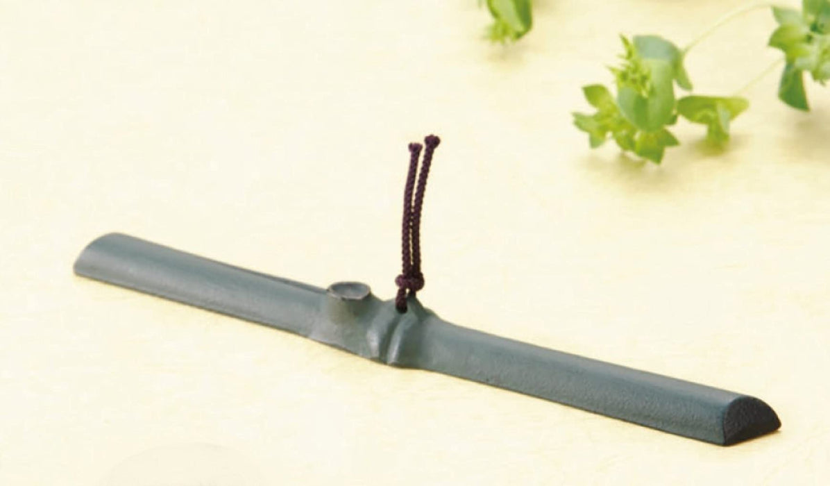 Iwachu Bamboo Blue Small Paperweight 30026 Nambu Ironware-Kiichin - The #1 Place for Japanese Goods in Your Hand!