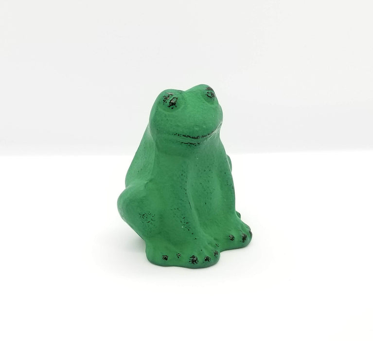 Iwachu Green Paperweight Frog 5.5cm x 4cm x 5.5cm Decorative Desk Accessory-Kiichin - The #1 Place for Japanese Goods in Your Hand!