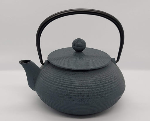 Iwachu Nambu Ironware Teapot 0.65L Damman Blue Enamel Interior-Kiichin - The #1 Place for Japanese Goods in Your Hand!