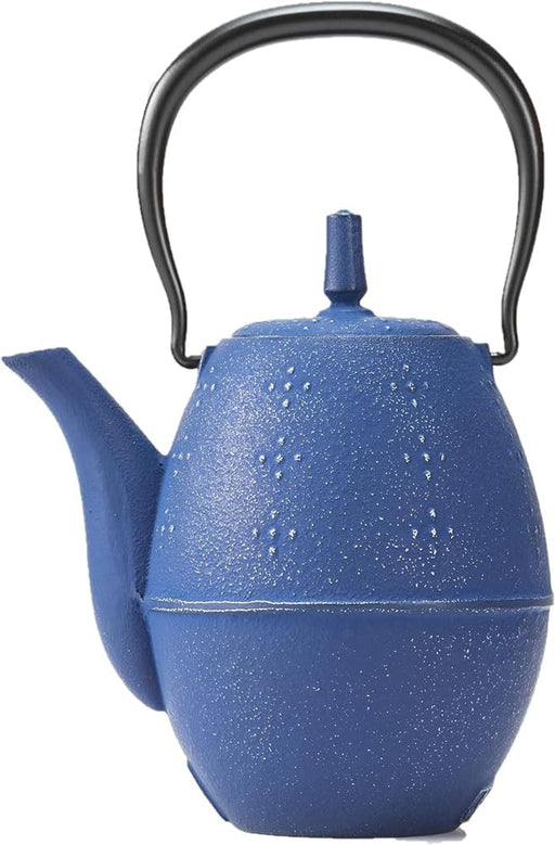Iwachu 0.6L Nambu Iron Teapot Rice Silver with Enameled Interior-Kiichin - The #1 Place for Japanese Goods in Your Hand!