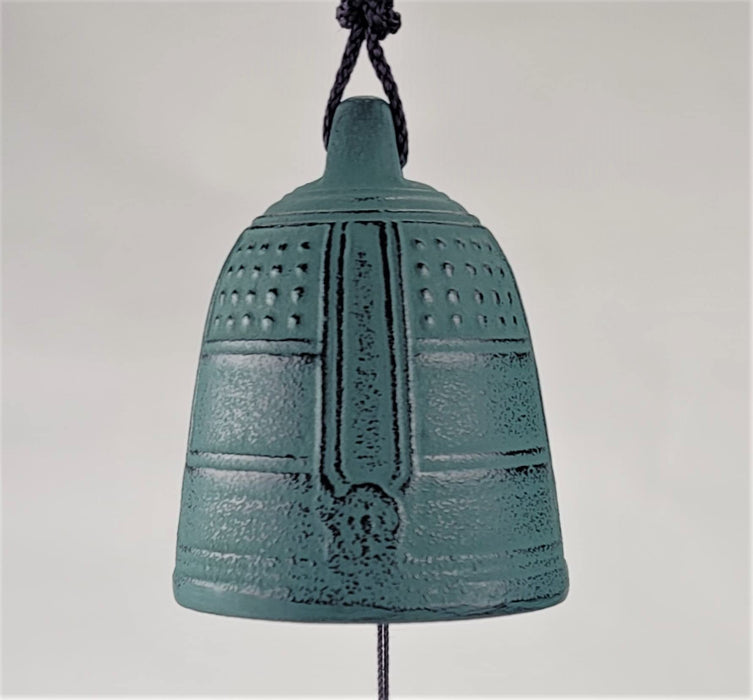 Iwachu Large Wind Chime Bell Verdigris Nambu Ironware 27525-Kiichin - The #1 Place for Japanese Goods in Your Hand!